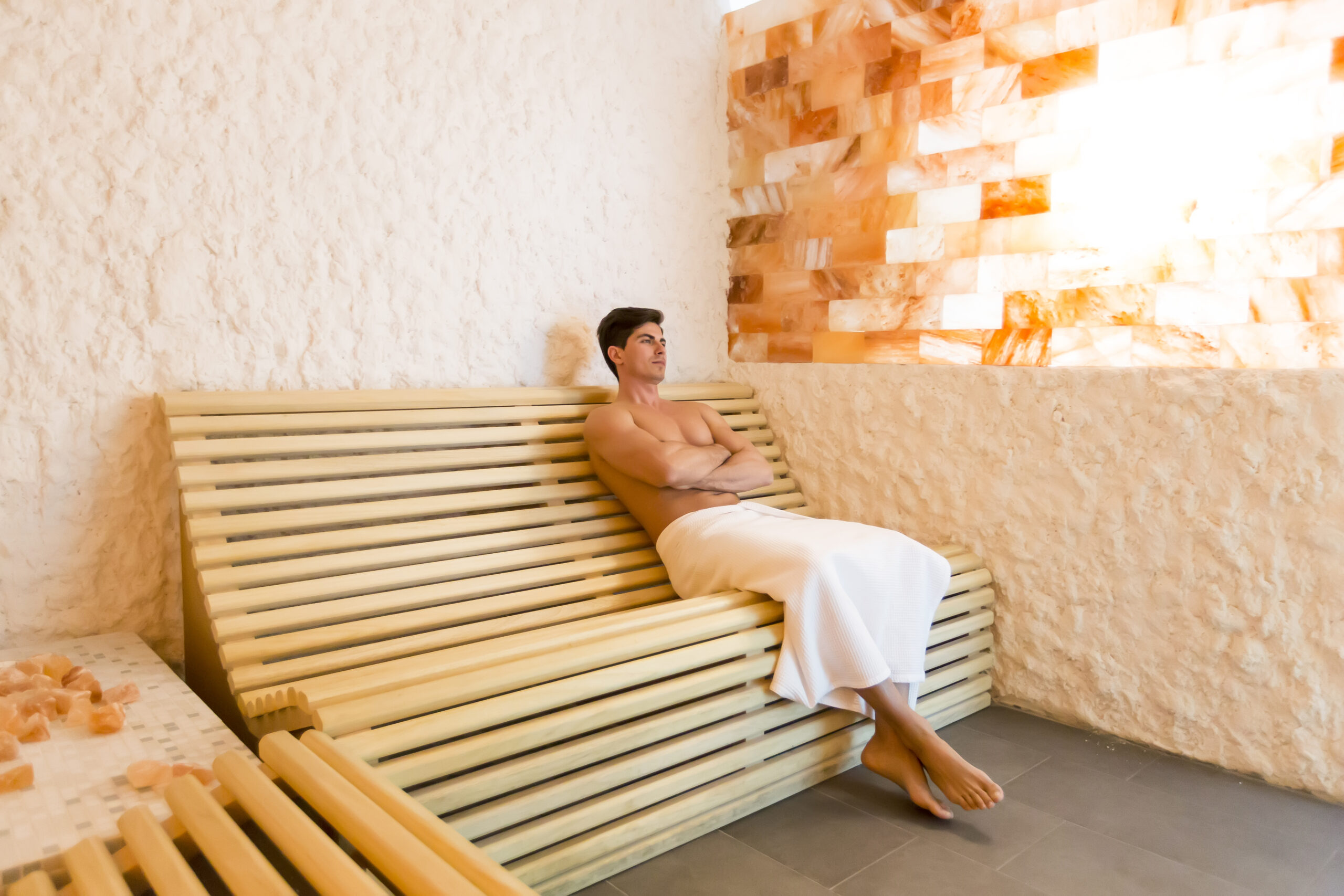 Everything You Need To Know About Owning A Sauna With Salt Walls